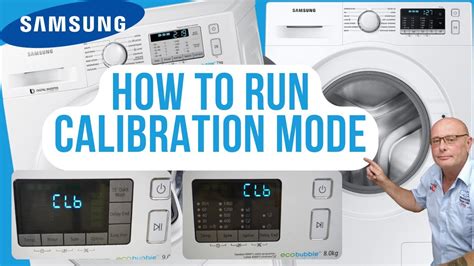 calibration washing machine|washing machine calibration mode.